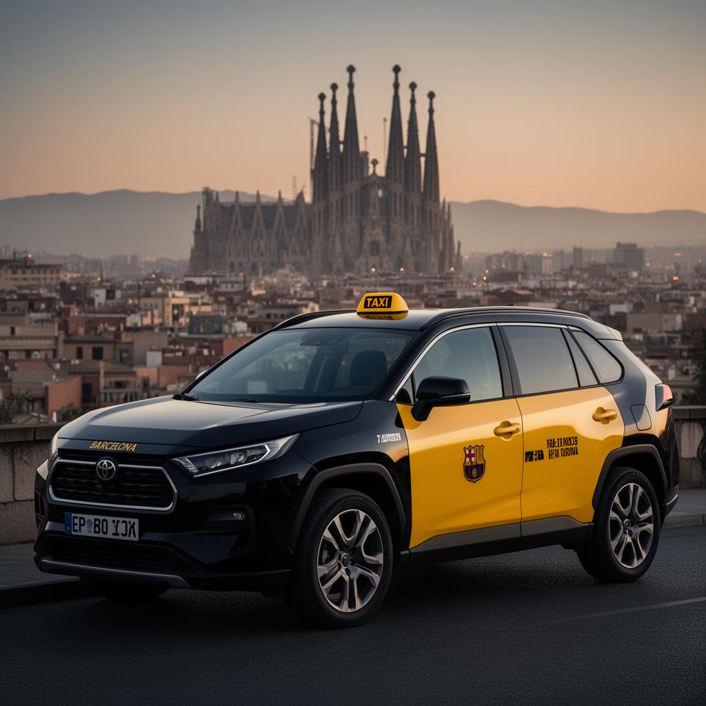 SUV for private Barcelona transfers — 5 passengers, 3 large bags